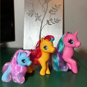 Gi-Go Wonderland Pony Unicorns 3 lot